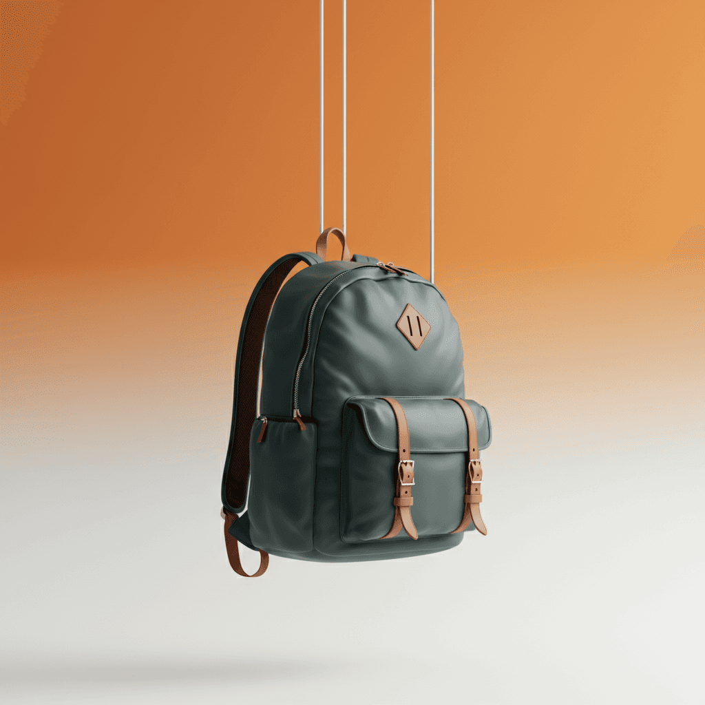 Backpack product render